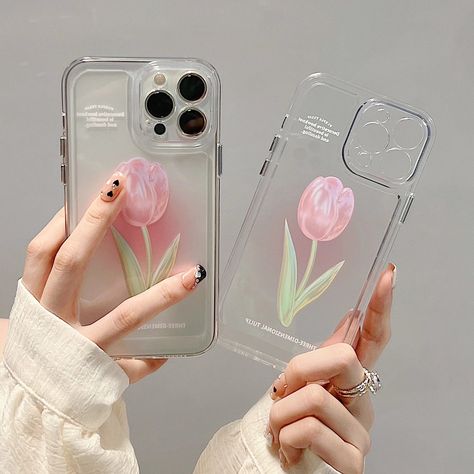 Pink Tulip Flower Phone Cases For iPhone 11 iPhone 13 Pro Max iPhone 12 Pro Max iPhone 7Plus iPhone xr LIN82 Tulip Phone Case, Phone Cases For Iphone 11, 7plus Iphone, Kawaii Iphone Case, Cases For Iphone 11, Kawaii Store, Iphone Case Collection, 12 Pro Max Iphone, 13 Pro Max Iphone