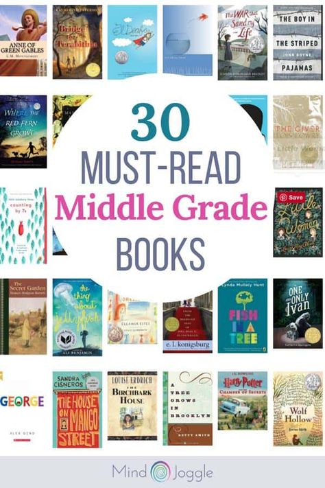 30 Must-Read Middle Grade Books. These middle grade books offer diverse characters, experiences, and settings. #amreading #bucketlist #middlegrade #kidsbooks #books #booklover #bookworm Middle School Reading List, 7th Grade Boys, 5th Grade Books, Middle School Reading Comprehension, Homeschool Middle School, Middle School Books, Middle School Libraries, 6th Grade Reading, Homeschool Books