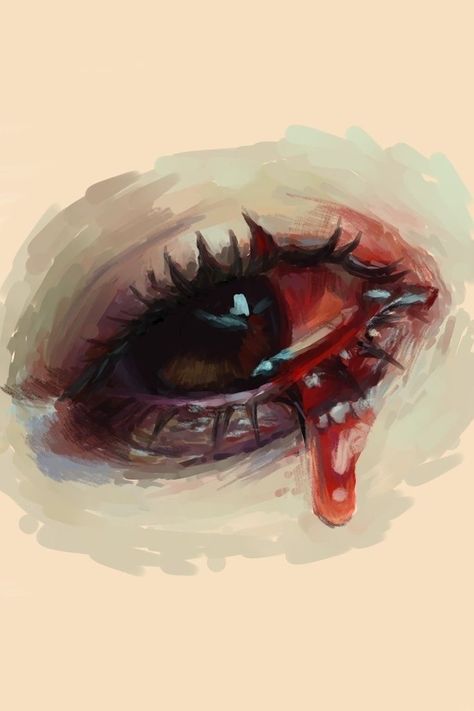 Blood Art, Meaningful Drawings, Deep Art, Dark Art Illustrations, Arte Sketchbook, Ethereal Art, Art Inspiration Painting, Book Art Drawings, Eye Art