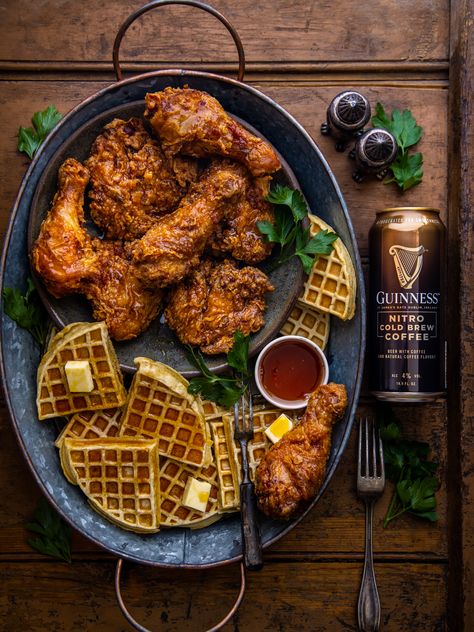 Dennis Prescott, Anti Inflamatory, Chicken Waffles, Nitro Cold Brew, Crispy Fried Chicken, Food Crush, Cheat Meal, Chicken And Waffles, Ultimate Comfort Food