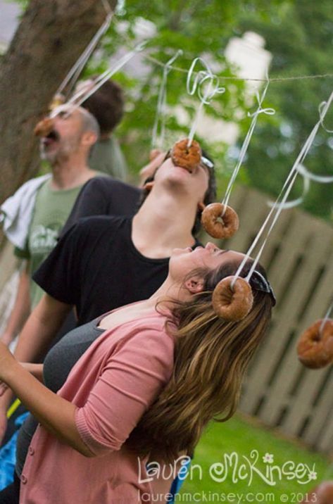 Cabin Games, Vbs Games, Donut Games, Camp Games, New Years Eve Games, Eve Game, Church Family, Minute To Win, Minute To Win It Games