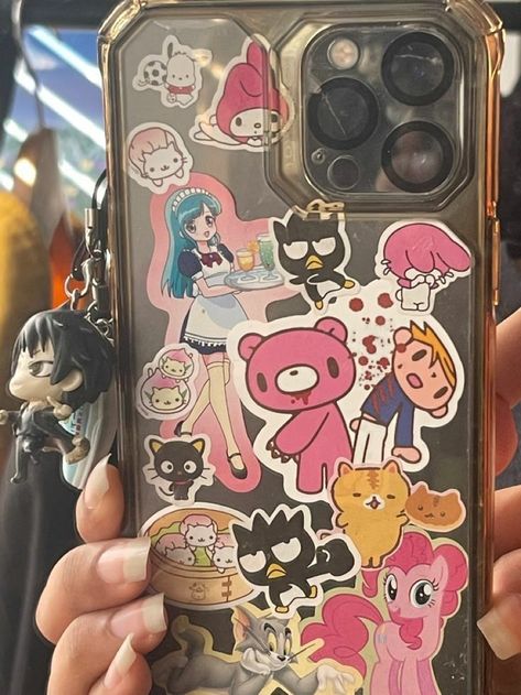 Clear Phone Case Design, Creative Iphone Case, Decoden Phone Case, Iphone Case Stickers, Kawaii Phone Case, Collage Phone Case, Phone Inspiration, Pretty Iphone Cases, Pretty Phone Cases