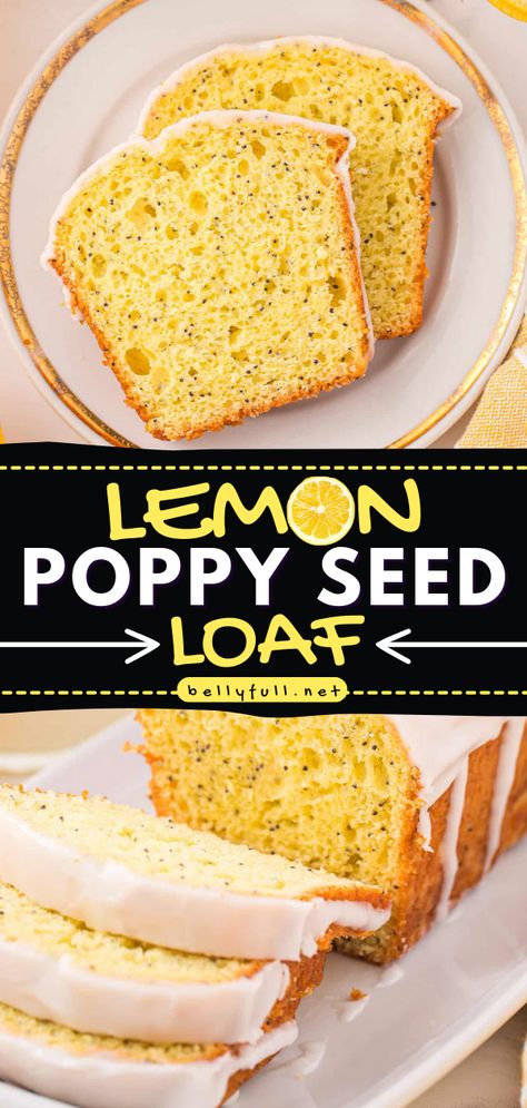 Have a slice of this Lemon Poppy Seed Loaf recipe, perfect for Easter Sunday breakfast! This moist loaf, inspired by Starbucks lemon loaf, boasts a nutty and citrus flavor and is topped with a sweet lemon icing, making it an impressive Mother's Day brunch recipe too! Starbucks Lemon Poppyseed Loaf, Seed Loaf Recipe, Easter Sunday Breakfast, Lemon Poppyseed Loaf, Poppyseed Loaf, Poppy Seed Loaf, Lemon Poppy Seed Loaf, Seed Loaf, Seeded Bread Recipes