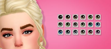 puderosasims : GEM EYES These are basically a fusion of the EA... Gem Eyes, Sims 4 Cc Eyes, Sims 4 Mm Cc, Skin Details, Sims 4 Mm, Sims 4 Mods Clothes, Sims 4 Cas, Cc Sims, Leh