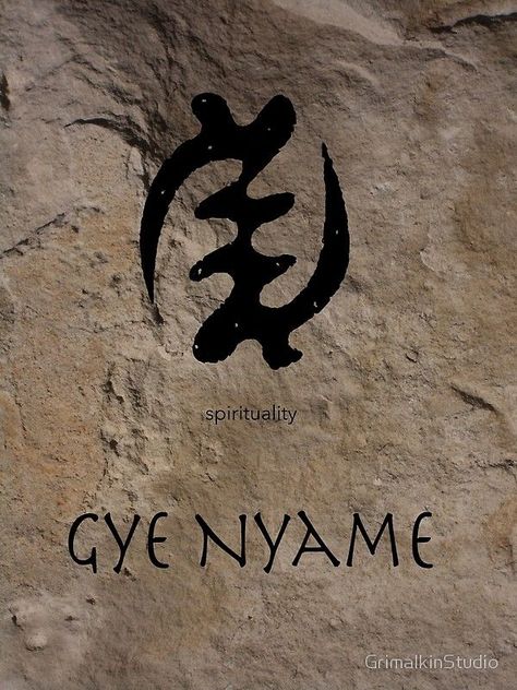 Gye Nyame Tattoo, Sankofa Symbol, Adinkra Cloth, African Words, Gye Nyame, African Symbols, Vision Board Images, Symbol Art, Symbolic Art