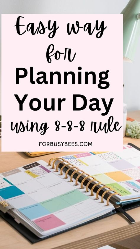 planning your day Organize Weekly Schedule, Organize Daily Routine, How To Plan Your Day At Work, Daily Routine With 9-5 Job, Planning Daily Routine, How To Make Lists, Work Day Planner Printable Free, Daily Planner Organization Ideas, Working From Home Schedule