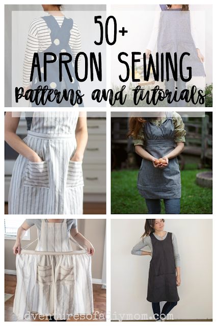 Need a new apron? Make one yourself with one of these amazing apron patterns. There are LOTS of styles and variety, so you can make the perfect apron for you. Linen Apron Pattern, Cross Back Apron Pattern, Apron Sewing Patterns, Half Apron Patterns, Free Apron Pattern, Uniforms Ideas, Apron Pattern Free, Japanese Style Apron, Apron Patterns