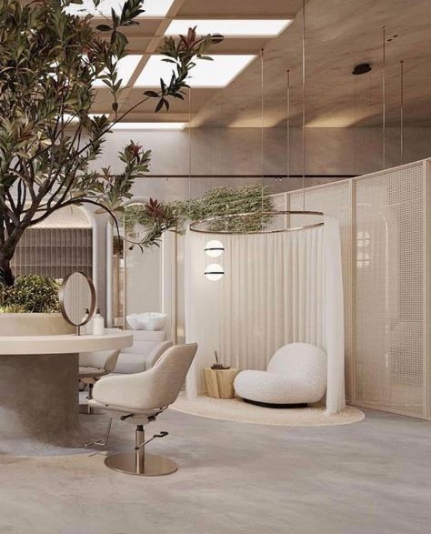 Medical Spa Reception Areas, Content Room, Pastel Interior Design, Esthetician Room Decor, Esthetics Room, Spa Room Decor, Beauty Space, Spa Interior Design, Spa Reception