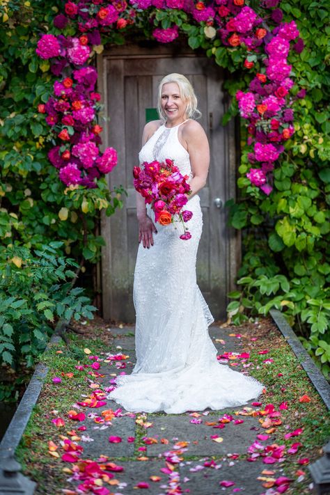 Hot Pink Wedding at Rat's | Janet Makrancy’s Weddings & Parties Hot Pink Wedding, Pink Weddings, Hot Pink Weddings, Rustic Barn Wedding, Rustic Barn, Pink Wedding, Barn Wedding, Rats, Wedding Party