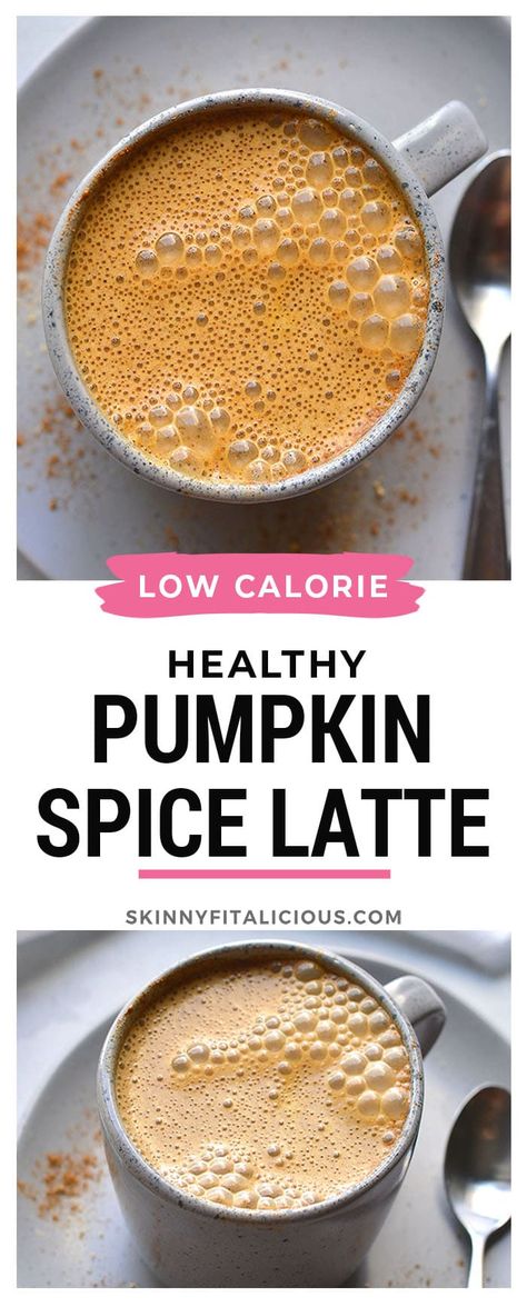 Low Carb Pumpkin Spice Latte, Low Calorie Fall Drinks, Low Cal Autumn Recipes, Low Cal Pumpkin Spice Latte, Nespresso Recipes Low Calorie, Low Calorie Autumn Recipes, Healthy Pumpkin Spice Recipes, Low Cal Pumpkin Recipes, Low Calorie Coffee Drinks At Home