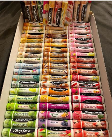 Lip Balm Collection Aesthetic, Chapstick Aesthetic, Chapstick Collection, Chapstick Lip Balm, Burts Bees Lip, Lip Gloss Cosmetics, Lip Balm Collection, Best Lip Gloss, Lip Gloss Collection