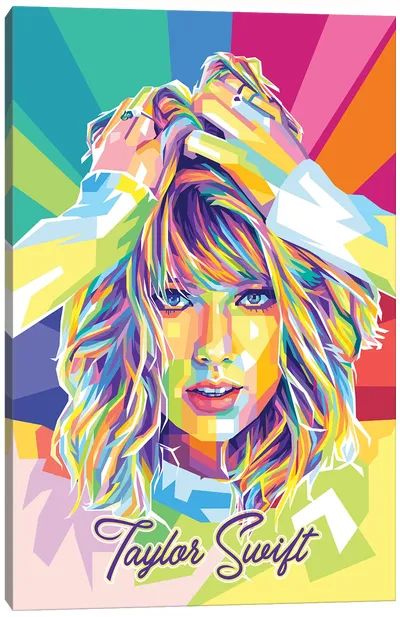 Armand Mehidri, Orange Green Purple, Taylor Swift Fan, Nicki Minaj, Framed Canvas Prints, Fine Art Painting, Dorm Room, Canvas Artwork, Canvas Giclee