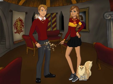 Slytherin X Gryffindor Couple, Hogwarts Sorting Quiz, Doll Divine, Hogwarts Houses, Up Game, Ravenclaw, Hogwarts, My Images, House Colors