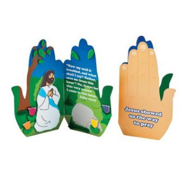 Easter Jesus pray in Garden Gethsemane craft Easter Sunday School, Sunday School Classroom, Sunday School Crafts For Kids, Vbs Crafts, Easter Religious, Moms Crafts, Handprint Craft, Church Crafts, Handprint Crafts