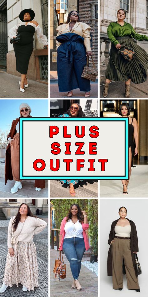 Embrace your curves with stylish plus size outfit ideas for 2024. Whether you're looking for trendy summer styles or cozy plus size outfits for winter, there's something for every season. From elegant outfits for a special occasion to casual everyday looks, these plus size outfit ideas are perfect for any wardrobe. Get inspired by chic and flattering outfits for big women, including Shein pieces and fall essentials. Plus Size Flare Pants Outfits, Fall Plus Size Outfits 2024, Plus Size Fall Fashion 2024, Apple Shaped Body Outfits Plus Size, Amazon Plus Size Outfits, Trendy Plus Size Outfits Winter, Plus Size Outfits For Winter, Plus Size Wide Leg Pants Outfit, Big Belly Outfits Plus Size