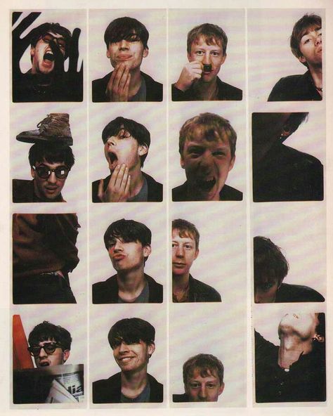 Uncle Pecos, Blur Band, Alex James, Band Photoshoot, Graham Coxon, Charlie Brown Jr, Jamie Hewlett, Band Photography, Damon Albarn