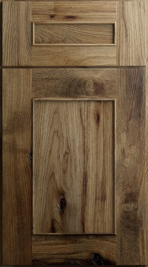 Stained Hickory Kitchen Cabinets, Beech Kitchen Cabinets, Kitchen Country Style, Woodland Cabinetry, Farmhouse Flip, Barndo Kitchen, Rustic Cabinet Doors, Craftsman Cabinets, Alder Kitchen Cabinets