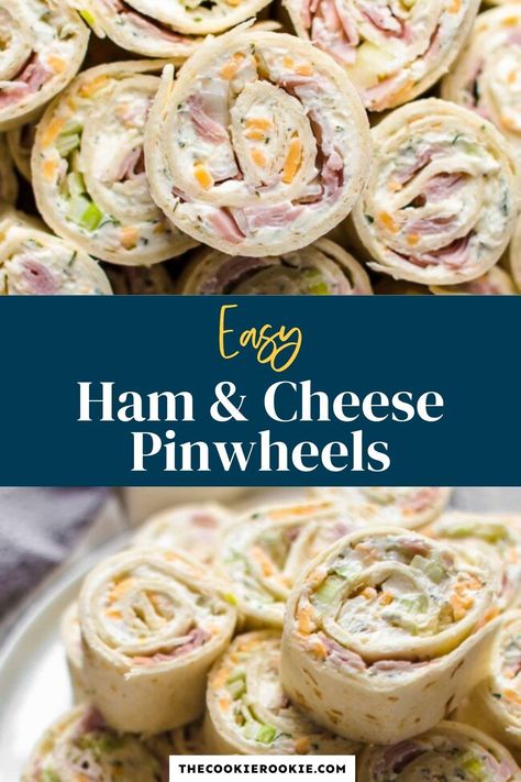 Pinwheel Appetizers Ham And Cheese, Ham Pinwheels Appetizers, Party Rolls Ham And Cheese, Ham Ranch Pinwheels, Appetizers With Sliced Ham, Cream Cheese Ranch Pinwheels, Classic Pinwheel Recipe, Salsa Cream Cheese Roll Ups, Spin Wheels Recipe