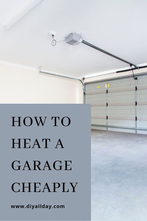 Garage Insulation Diy, Garage Hacks, Diy Insulation, Garage Plans With Loft, Garage Heater, Garage Insulation, Garage Organization Ideas, Garage Organization Tips, Garage Door Insulation