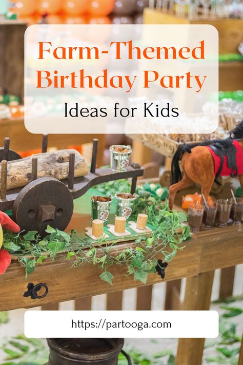 Fun Farm-Themed Kids Birthday Party Ideas: Venues, Games, and Decor Kids Party Venues, Kids Birthday Party Ideas, Farm Themed Party, Barn Party, Birthday Venues, Birthday Party Venues, Rustic Birthday, Outdoors Birthday Party, Barn Parties