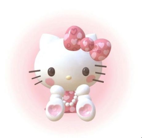 Kitty Aesthetic, Hello Kitty, Kitty, Wall, Pink, White