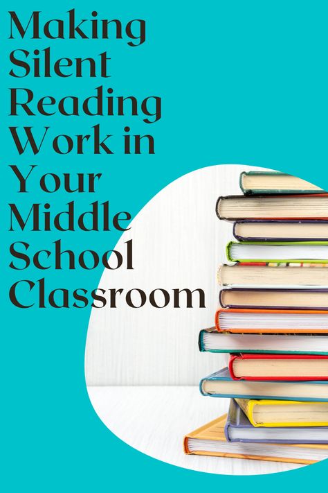 Silent Reading Ideas, Science Of Reading Middle School, Teaching Reading Strategies High School, Reading Intervention Middle School, Reading Incentives For Middle School, Independent Reading Middle School, Student Accountability Middle School, Silent Reading, Middle School Activities