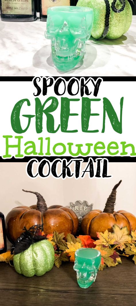 What screams spooky more than a green Halloween cocktail? This Frankenstein drink doesn't disappoint when it comes to frightful cocktail recipes. This is one of the best Halloween cocktail recipes I have found and it makes a great Halloween shot too Frankenstein Drink, Halloween Whisky, Jungle Juice Recipe, Zombie Cocktail, Halloween Jello Shots, Halloween Punch Recipes, Fun Party Drinks, Halloween Shots, Green Punch