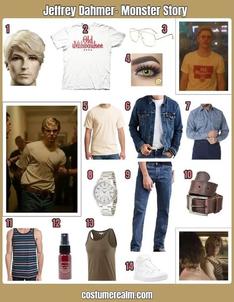 Jeff Dahmer Costume, Monster The Jeffrey, Costume Guide, Hallowen Costume, Halloween Express, Winter Fashion Outfits Casual, Holiday Costumes, No Thanks, Halloween 2022