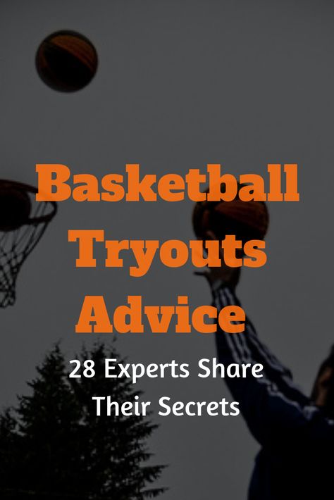 Basketball Tryouts Advice – 28 Experts Share Their Secrets Basketball Tryouts, Fixed Bike, Fixed Gear Bicycle, Basketball Camp, Womens Lacrosse, Cycling Tips, Basketball Quotes, Basketball Drills, Basketball Socks