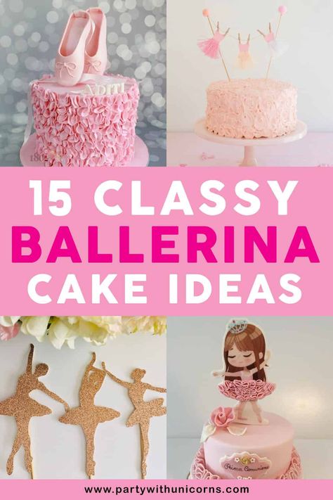 Are you making a Ballerina Birthday cake for your Ballerina birthday party? This list of 15 Ballerina Cake ideas will give you everything you need to make the perfect ballet cake for your little ballerina or dancer. Ballerina cake ideas | Ballerina Cakes | Easy Ballerina Cakes | Male Dancer Cake ideas | Ballerina Cake pops | Ballerina Cake Toppers | Ballerina Cake Pans #ballerina #ballerinacake Dancer Cake Birthday, Ballerina Cake Ideas, Ballerina Cake Pops, Ballet Birthday Cakes, Dancer Cake, Ballet Cake, Ballerina Birthday Cake, Girls Birthday Party Games, Ballet Cakes