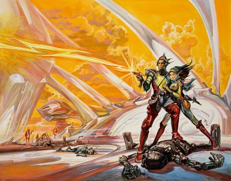 Dark Roasted Blend: DRB Pics-of-the-Day: Grand Space Adventure 1970s Art Terry Pratchett Discworld, 1970s Art, Star Wars Cast, 70s Sci Fi Art, Sf Art, Science Fiction Illustration, Kirby Art, Space Adventure, Classic Sci Fi