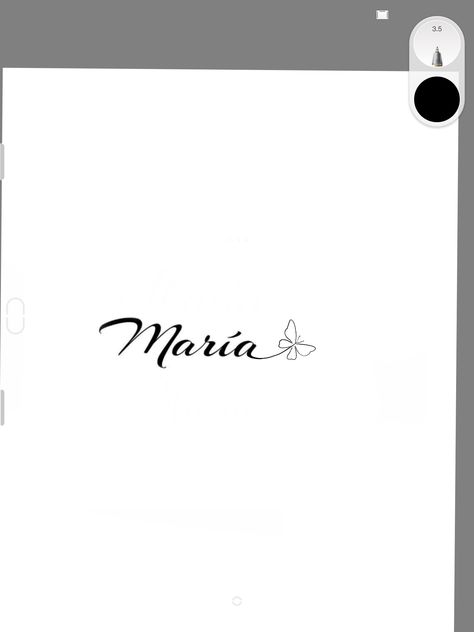 Maria Name Signature, Maria Name Tattoo, Name Tattoo With Flowers, Maria Tattoo, Ems Tattoos, Tattoo With Flowers, Mary Tattoo, Tatoo Inspiration, Bullet Journal Quotes