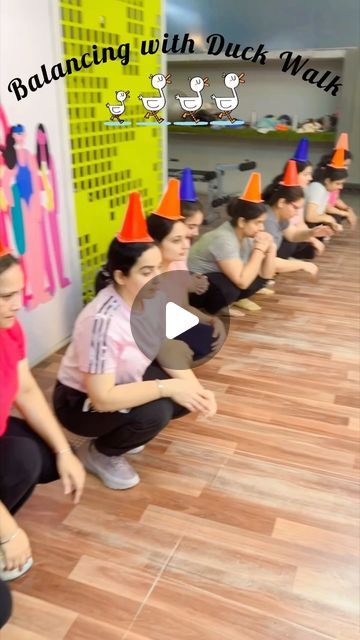 Hashveen on Instagram: "Lets see who wins 😜

#duckwalk #duck #ducksofinstagram #ducklings #dance #fitness #floorperformance #exercise #happyfaces #lowerbodyworkout #balance #coneworkout #conebalance #workout #fun #happiness #littlearmybyhashveen #paontasahib #trending #reels #reelsinstagram #viralreels #viral #funnyvideos #hashveenkaur" Duck Games For Kids, Balance Games For Kids, Balancing Activities, Kid Exercise, Pe Games Elementary, Dance Activities, Workout Fun, Warm Up Games, Fun Group Games