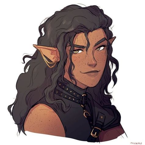 This is my DnD character I had commissioned by the amazing Becca Farrow! His name is Waylin, he is a Rogue, Charlatan, half-elf, dual wielder, who has never lost a game of cards and will do pretty much anything to get what he wants. He is also known to use his androgynous looks to the fullest advantage. Weiblicher Elf, Characters To Draw, Dnd Elves, Elf Characters, Character Design Challenge, And I Love You, Dungeons And Dragons Characters, Dnd Art, Arte Fantasy