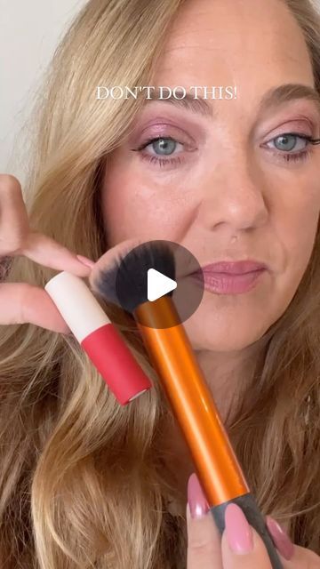 Sharon Harvey on Instagram: "DONT DO THIS!! Resharing this make up hack ahead of the New Year celebrations!! Liquid blush! We all love it but they are super pigmented and less is more when it comes to applying them. . If you do accidentally apply too much blush, follow my tips in the video above and everything will be fine! What's your favourite liquid blush? Let me know below! . Mature make up | Make up Hack | Viral Make Up | Spoonie Make UP | slackening skin | MAKE UP TIPS | BLUSH HACK | DONT DO THIS | PIGMENTED BLUSH | HOW TO REMOVE LIQUID BLUSH | BLUSHER HACK | DON'T DO THIS . #blushhack #cheeklifthack #facelifthack #skackeningskinmakeup #eyelift #makeupforbeginners #makeuptips #DONTDOTHIS #makeuphack #reelsmakeup #makeupreels #makeupoftheday #makeupcommunity #over40notovermakeup Liquid Blush How To Apply, How To Apply Liquid Blush, Make Up Hack, Too Much Blush, Cheek Lift, Everything Will Be Fine, Liquid Blush, Eye Lift, Makeup For Beginners