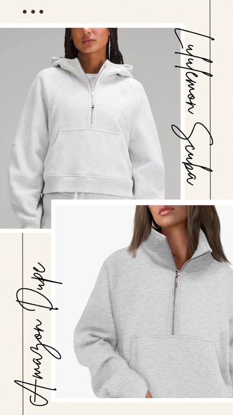 Dupes, athleisure Scuba Jacket, Scuba Hoodie, Lululemon Scuba Hoodie, Half Zip Hoodie, Lululemon Scuba, Christmas List, Half Zip, Zip Hoodie, Christmas