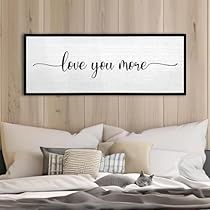 Rustic Guest Room, Bedroom Above Bed, Couple Wall Art, Bed Vintage, Large Farmhouse, Couples Wall Art, Farmhouse Master, Sign Wall Decor, Above Bed