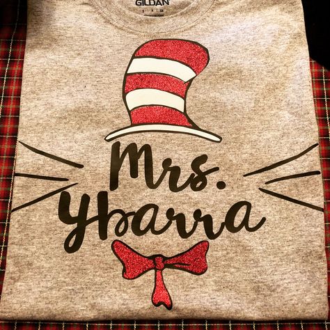 Dr. Seuss week ❤️📚 #DrSeussShirt Dr Suess Shirt Ideas, Dr Seuss Shirt Ideas, Dr Seuss Tshirt Ideas, Dr Suess Shirts For Teachers, Dr Seuss Shirt Ideas Diy, Dr Suess Teacher Shirts, Diy Dr Seuss Shirt, Dr Seuss Shirts For Teachers, Dr Suess Shirts Vinyl