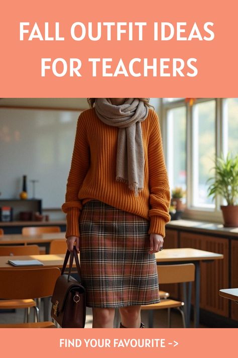 Fall Outfit Ideas for Teachers Teacher Outfits With Boots, Teacher Outfits High School Winter, Outfit Ideas For Teachers, Outfit For Teachers, Fall Outfits For Teachers, Cozy Classroom, Hipster Outfits Fall, Teacher Outfits High School, Ideas For Teachers