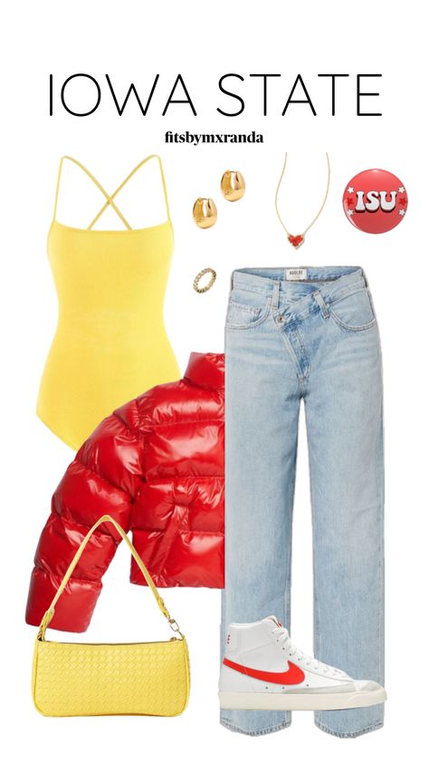 IOWA STATE GAMEDAY OOTD #outfitinspo #gameday #gamedayfit #gamedayoutfit #outfit #outfits Gameday Outfits, Fall 2023 Fashion, Iowa State, Gameday Outfit, Day Outfits, 2023 Fashion, Connect With People, Fall 2023, Your Aesthetic