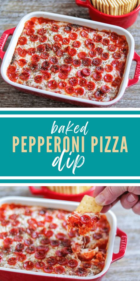 Pepperoni Cheese Dip, Baked Pepperoni, Pepperoni Dip, Dipping Bread, Pizza Dip Recipes, Pepperoni Pizza Dip, Pepperoni Recipes, Cheese Dip Recipe, Pizza Dip