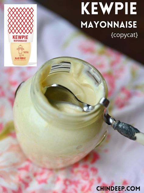 Japanese Mayonnaise Recipe, Vegan Copycat, Kewpie Mayo, Kewpie Mayonnaise, Cute Bento Boxes, Mayonnaise Recipe, Vegan Sushi, Vegan Mayonnaise, Marinade Sauce