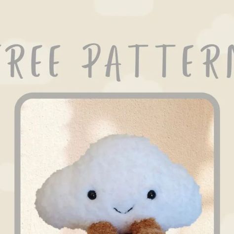 Purfect.crochet 🐾 on Instagram: "☁️ Free NO SEW Amuseable Cloud Pattern ☁️ ( Beginner friendly)  This pattern is inspired by the Amuseable Cloud by @jellycat.   My NO SEW free cloud pattern is finally here! 🙌💕  This pattern is fast to make, so it would be great for markets as well! 😃  A big thank you for all of my testers for making this happen ❤️  (Go check out their amazing versions in the tester appreciation post!)   If you use this pattern to crochet your own cloud and post on social media, please remember to tag me (in/on the picture, not only caption 😉)! I look forward to seeing your fabulous works! (I will post it in my story) 🤗  I will be releasing more free patterns in the future, so stay tuned! 🤭  P.S. Feel free if you have any questions about the pattern ☺️  ------------- Free Crochet Cloud Pattern, Free Crochet Jellycat Pattern, Free Cloud Crochet Pattern, Small Cloud Crochet Pattern, Chinelle Yarn Crochet, Jellycat Crochet Free Pattern, Crochet Patterns Free No Sew, Crochet Jellycat Pattern Free, Cloud Crochet Pattern Free