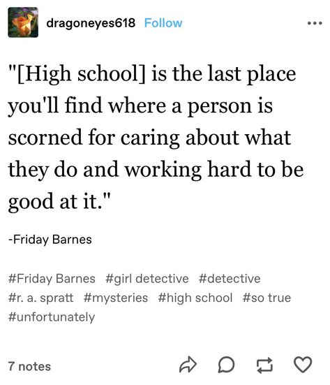 Friday Barnes, Carmen Sandiego, Book Stuff, Book Fandoms, Book Quotes, Detective, Work Hard, High School, Writing