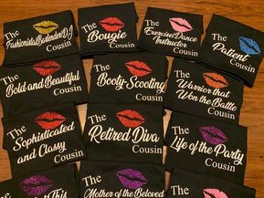 Cousin Shirts Adults, Cousins Shirts, Matching Friends, Birthday Squad Shirts, Matching Friend, Matching T Shirts, Friends Tee, Girls Trip Shirts, T Shirts Women