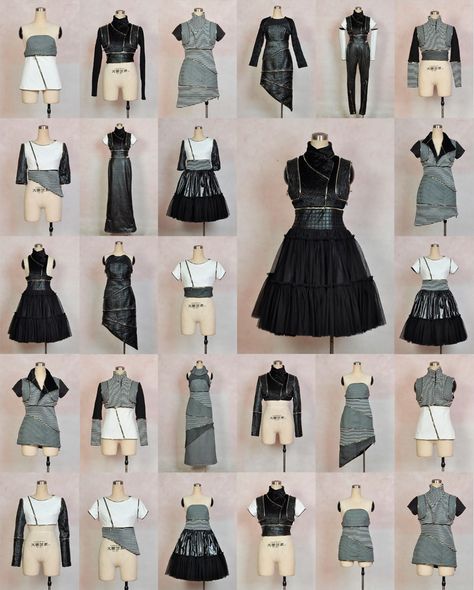 Transformable Fashion: The Biggest Sustainable Clothing Trend That Never Was — The Fashion Studies Journal Transformable Fashion, Modular Clothing, Interesting Silhouettes, Fashion Transformation, Transformation Dress, Multifunctional Fashion, Transforming Dress, Garments Design, Sustainable Fashion Upcycling