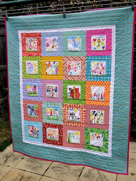 Class Quilt Project, Classroom Quilt Project For Kids, Auction Ideas For Kids Class Projects, Classroom Quilt, School Auction Class Projects, Teacher Quilt, Class Quilt, Year End Teacher Gifts, School Auction Projects