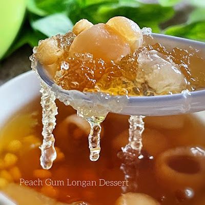 Peach Gum Dessert, Herbal Living, Confinement Food, Herbal Tea Remedies, Chinese Desserts, Thermal Cooker, Chinese Wisdom, Tea Remedies, Sweet Soup