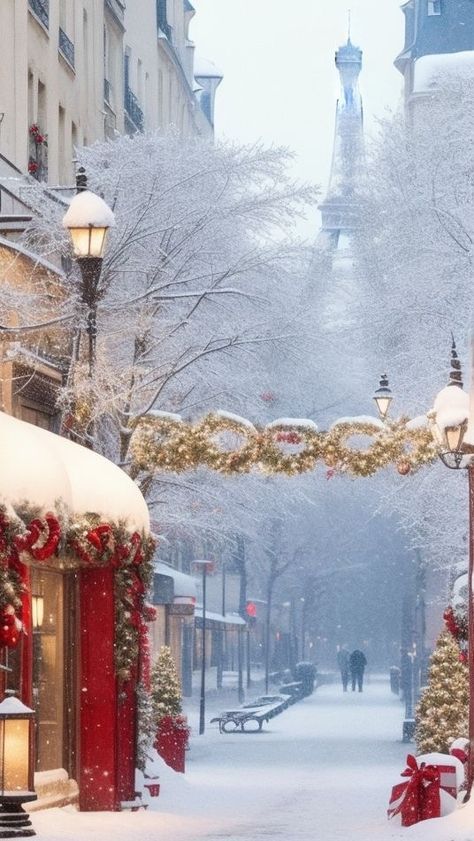 Snow City Aesthetic, Paris Ontario, Christmas Phone Wallpaper, Winter Images, Winter Photos, Candle Inspiration, Merry Christmas To All, The Perfect Christmas, Christmas Gifts For Boyfriend