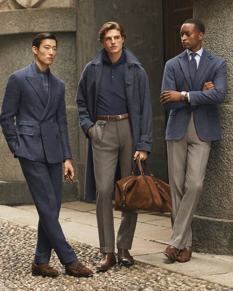 Ralph Lauren (@ralphlauren) • Instagram photos and videos Ralph Lauren Men Outfits, Mens Jackets Fall, Mens Work Outfits, Ralph Lauren Suits, Herringbone Jacket, Fashion Suits For Men, Ralph Lauren Purple Label, Suit Style, Autumn Fashion Casual